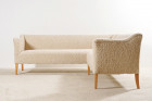 corner sectional sofa danish scandinavian wool design 1950