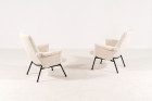 pierre guariche steiner fauteuil ottoman sk660 design 1953