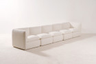 airborne sectional sofa modular lounge chair france 1970