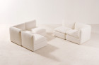 airborne sectional sofa modular lounge chair france 1970