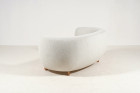 sofa curved banana danish scandinavian misia design 1940