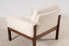 wegner ap-62 ap62 danish armchair stolen rosewood 1960 wool