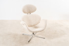 paulin artifort big tulip f551 fauteuil laine design france