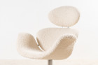 paulin artifort big tulip f551 fauteuil laine design france