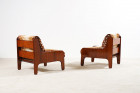 marco zanuso arflex baronet armchair rosewood italy 1960