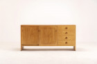 hans wegner ry mobler ry100 commode buffet chêne danois 1960