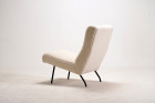 louis paolozzi zol easy chair concerto wool france 1950 1960