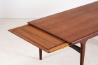 johannes andersen uldum samcom table teck vintage 1960 bois