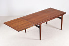 johannes andersen uldum samcom table teck vintage 1960 bois