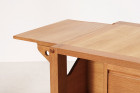 guillerme chambron maison oak desk matignon leather 1960