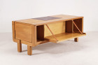 guillerme chambron maison oak desk matignon leather 1960