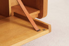 guillerme chambron maison oak desk matignon leather 1960