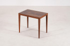 severin hansen table bout de canapé palissandre design 1960