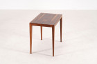 severin hansen table bout de canapé palissandre design 1960