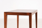 severin hansen side table sofa rosewood danish design 1960