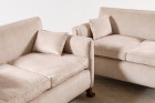 sofa settee canapé art déco france design moreux 1930 beige