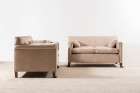 sofa settee canapé art déco france design moreux 1930 beige