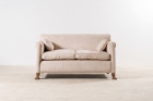 sofa settee canapé art déco france design moreux 1930 beige