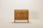 guillerme chambron buffet oak bar sideboard france 1960 1950