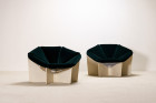 paulin artifort spider f678 arachéen fauteuil velours 1960