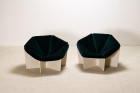 paulin artifort spider f678 arachéen fauteuil velours 1960