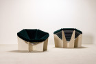 paulin artifort spider f678 chair lounge french velvet 1960