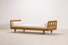 guillerme chambron maison daybed oak vintage bouclé 1960