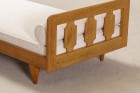 guillerme chambron maison daybed oak vintage bouclé 1960