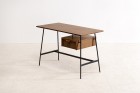paulin thonet desk cm178 oak vintage france design 1950 1960