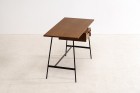paulin thonet desk cm178 oak vintage france design 1950 1960