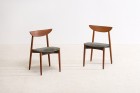 harry ostergaard randers chair teak danish green design 1960