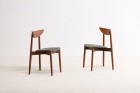 harry ostergaard randers chair teak danish green design 1960