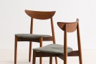 harry ostergaard randers chair teak danish green design 1960
