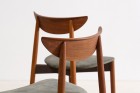 harry ostergaard randers chair teak danish green design 1960